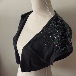 Sequin Bolero Sz 10